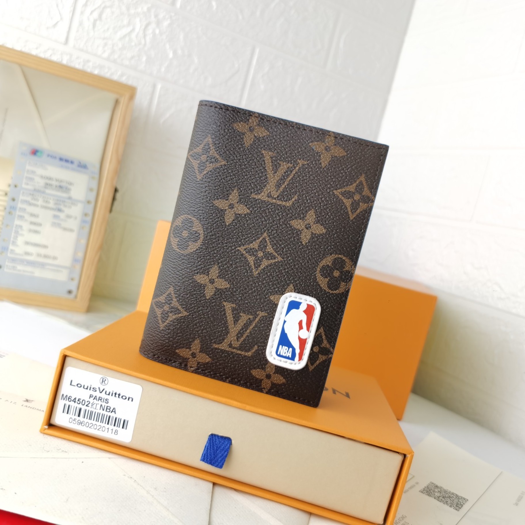 Designer Monogram Bag x NBA Virgil Abloh Pocket Organizer Wallet - Gorchic - $60.99