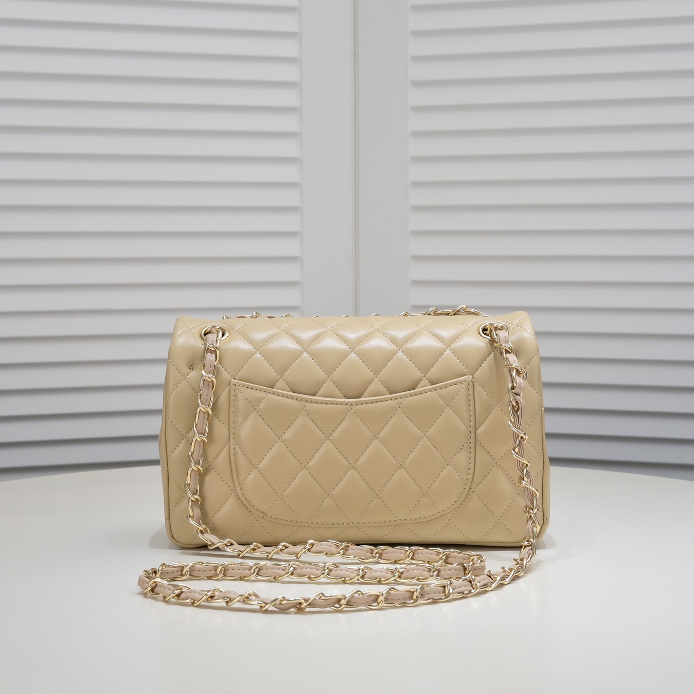 CC Inspired Classic Double Flap Bag Yellow Golden Hardware - Bag - Gorchic - $122.99