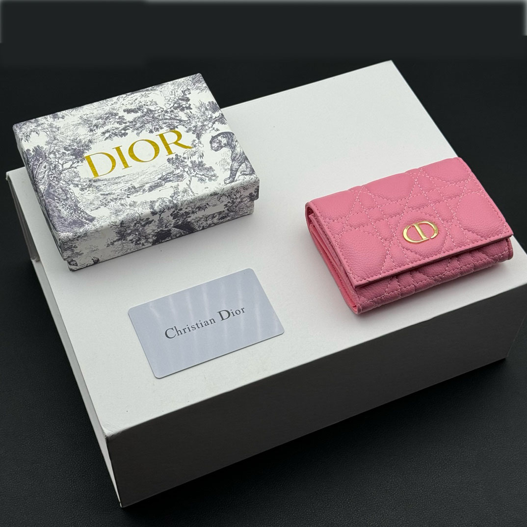 D Inspired Caro Montaigne Glycine Wallet-Pink Leather Wallet - Gorchic - $55.99