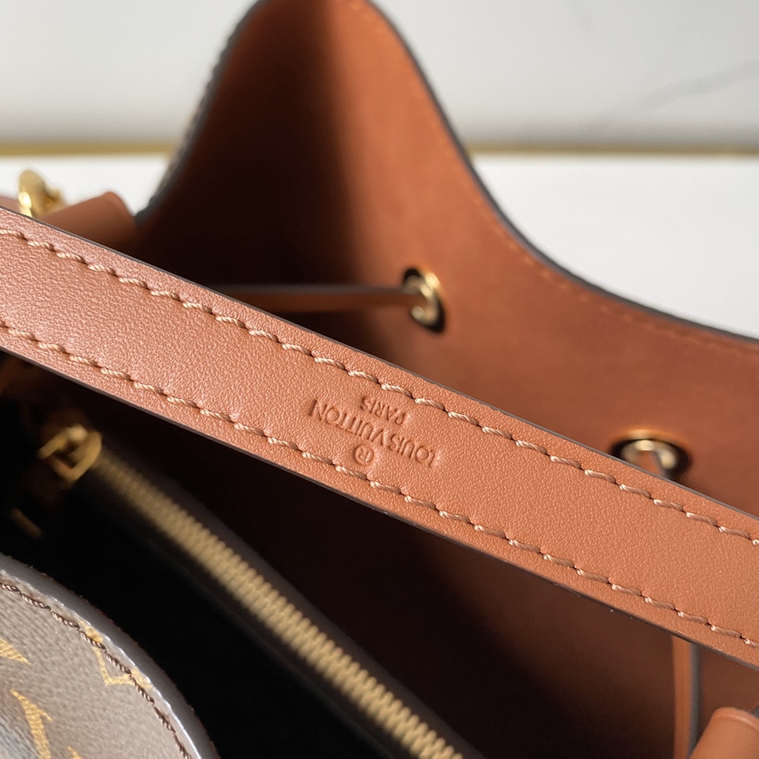 Designer Monogram  NeoNoe MM Bucket Bag - Gorchic - $110.99