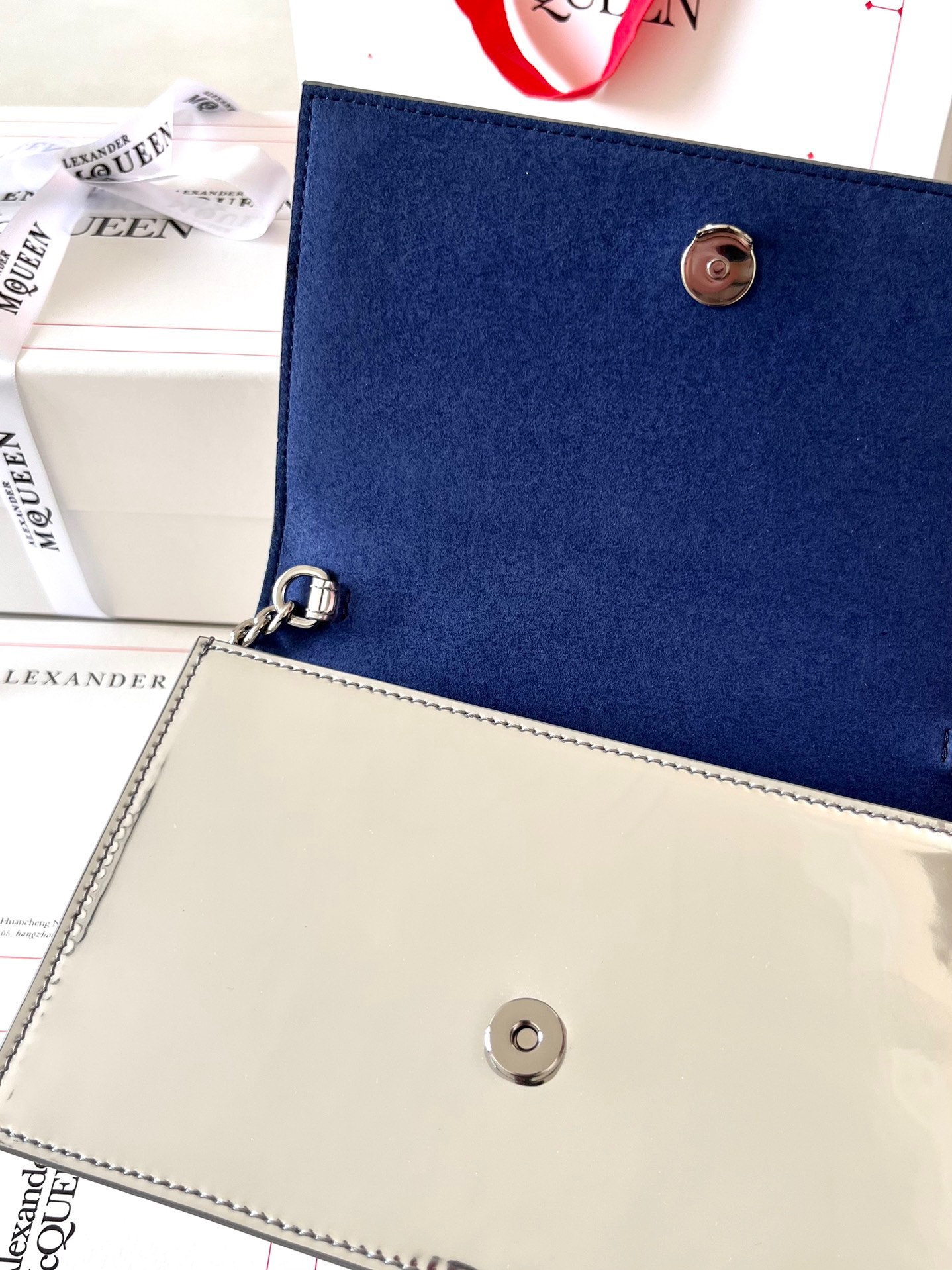 Alexander McQueen Sliver Cross-body Bags - Bag - Gorchic - $297.99