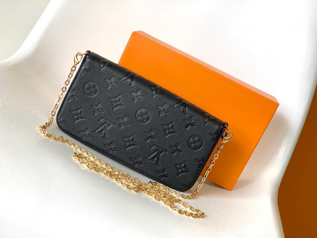 Designer Monogram  Pochette Felicie clutch bag - Gorchic - $77.99