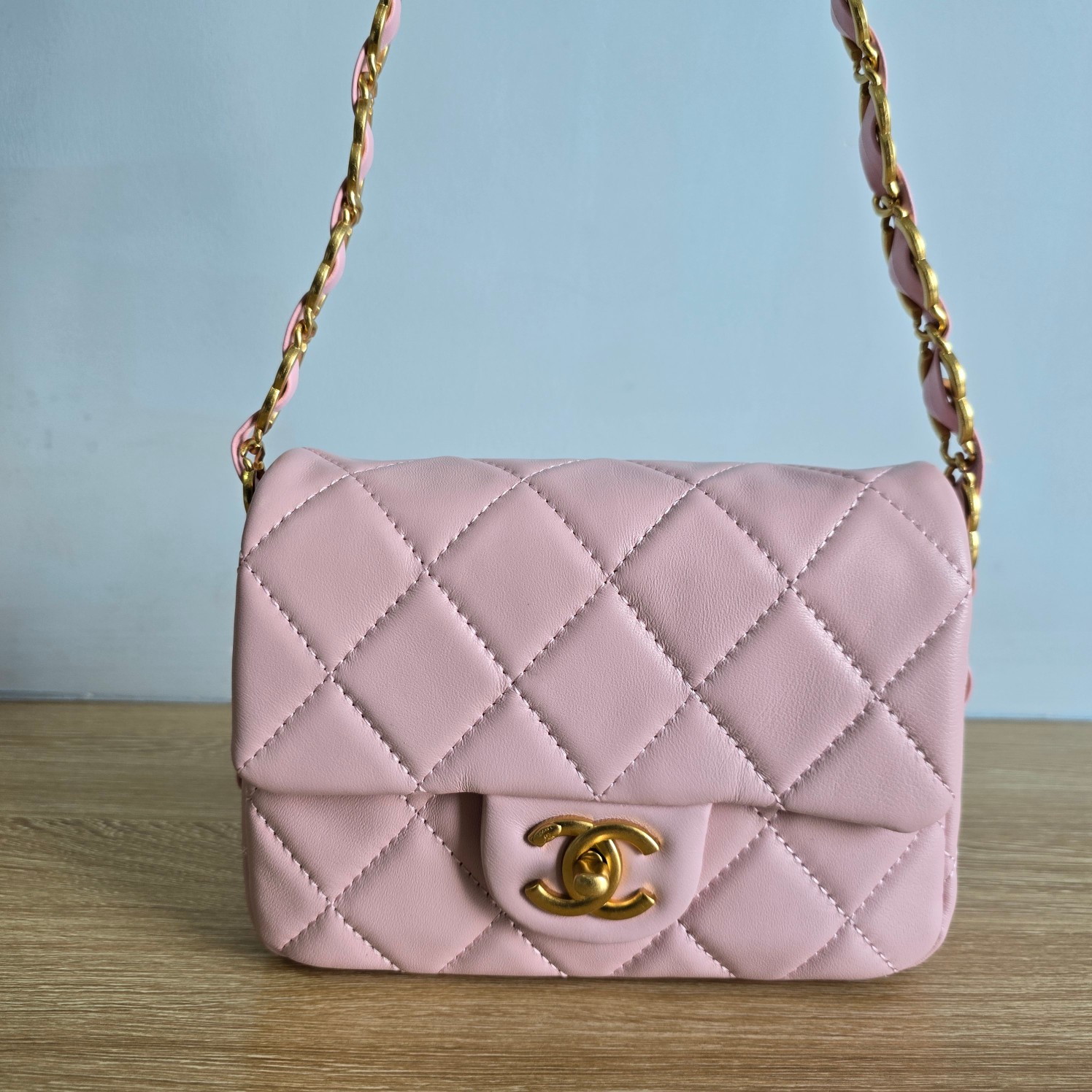 CC Inspired New 24K Small Underarm Bag - Pink Bag - Gorchic - $136.99