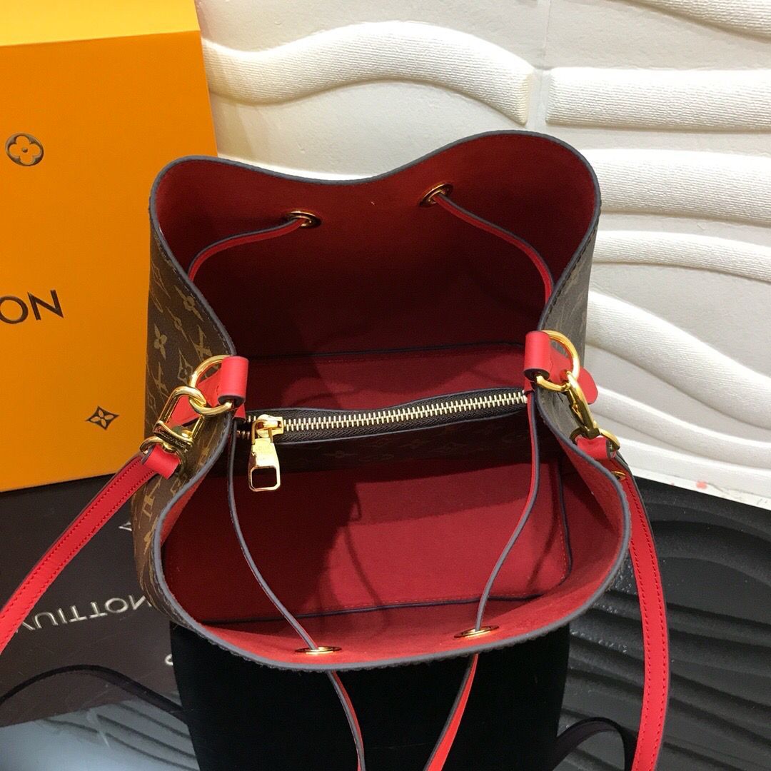 Designer Monogram  NeoNoe MM Bucket Bag - Gorchic - $129.99