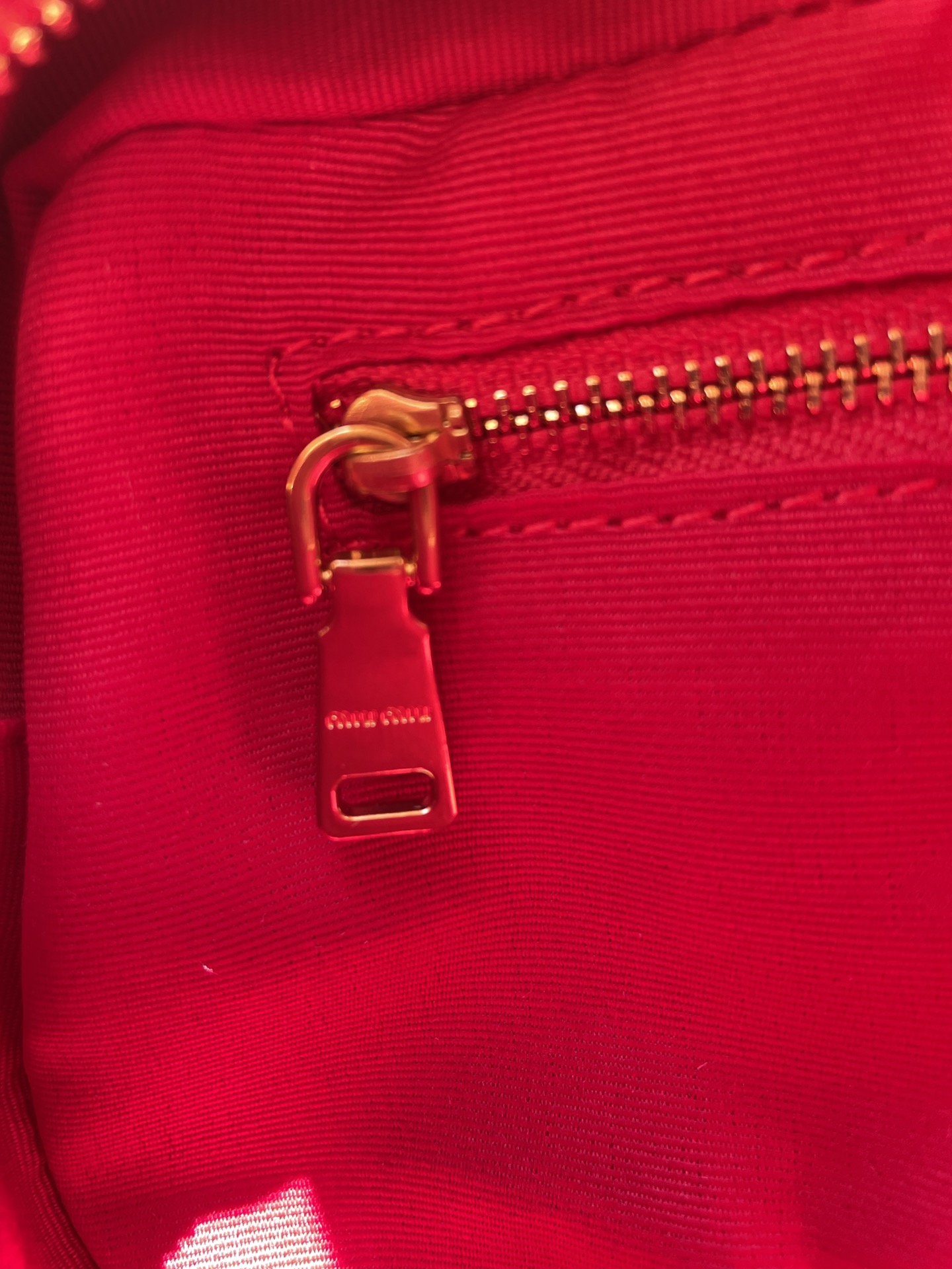 MU Arcadie matelassé nappa leather bag Red S-wide Size - Bag - Gorchic - $131.99