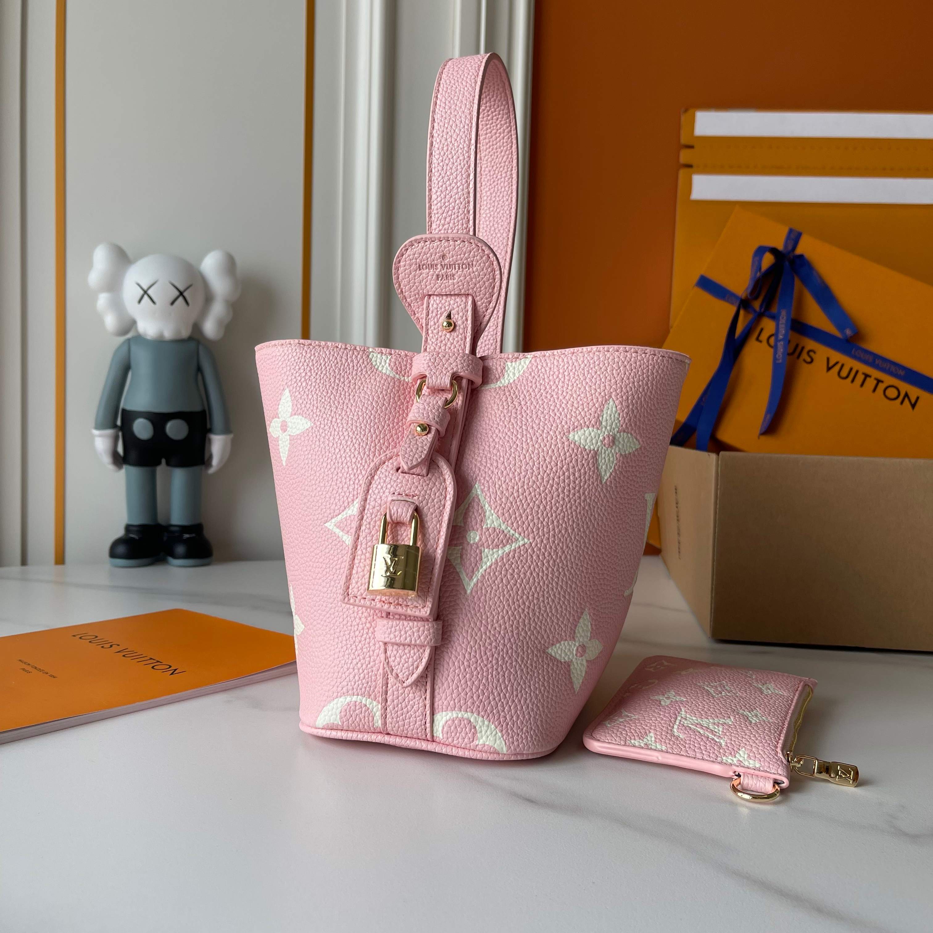 Designer Monogram x All In BB Bag Pink - Gorchic - $118.99