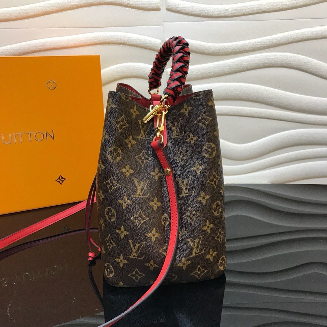 Designer Monogram  NeoNoe MM Bucket Bag - Gorchic - $129.99