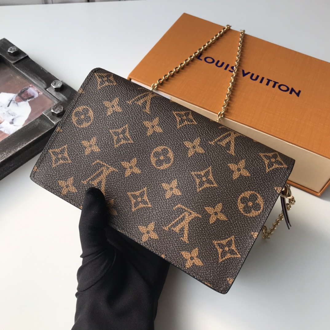 Designer Monogram  Wallet Brown Monogram Canvas Elysee - Bag - Gorchic - $101.99