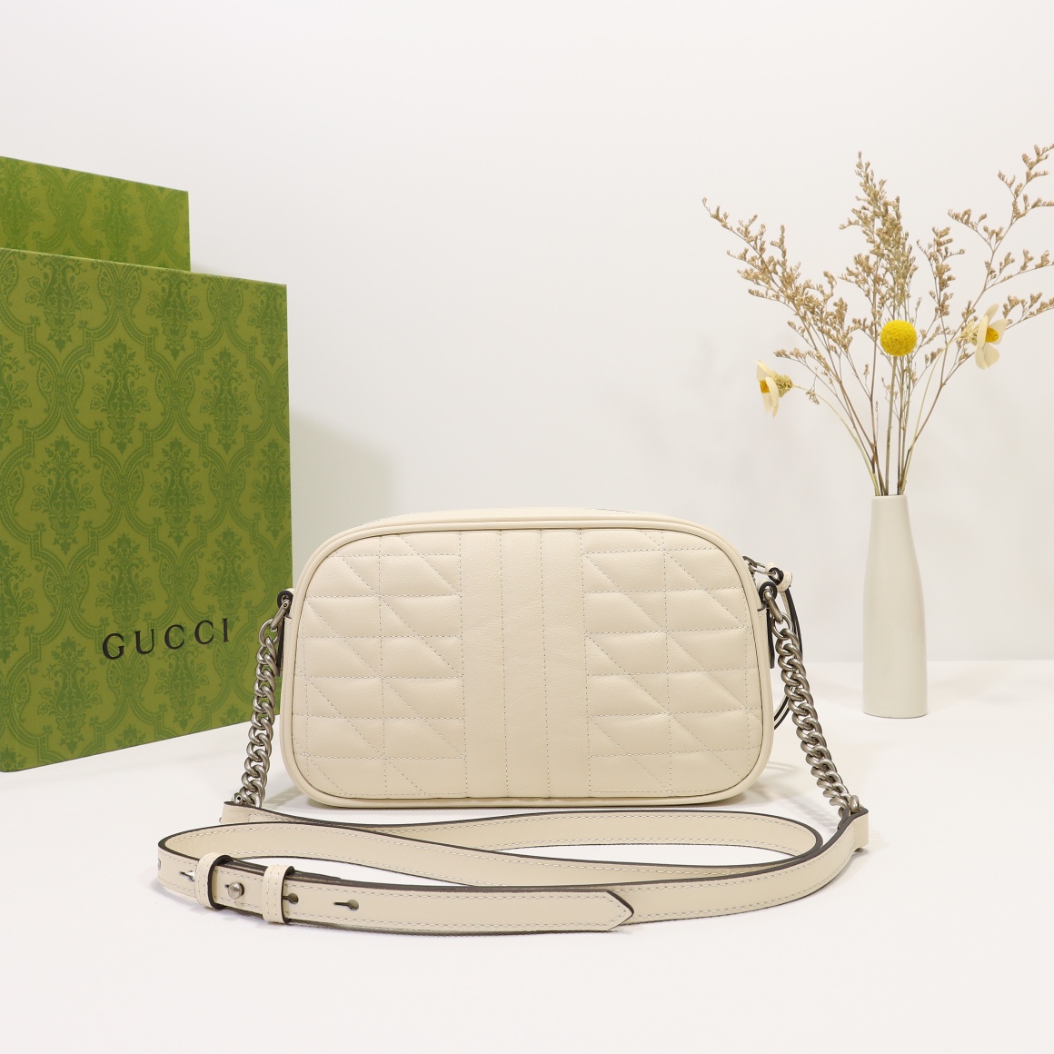 Double-G GG Marmont Chain Shoulder Bag - Gorchic - $106.99