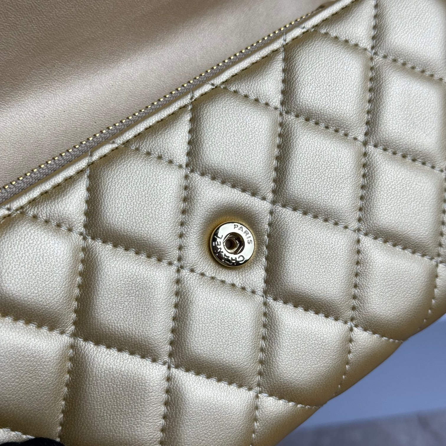 CC Inspired Counterfeit Caviar Sheepskin Wallet-Gold Wallet - Gorchic - $59.99