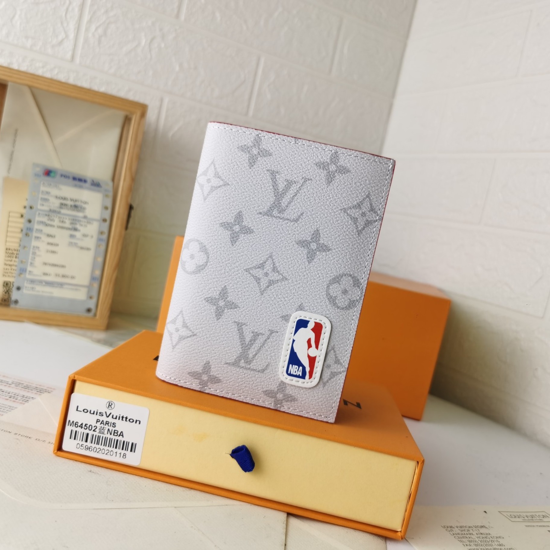 Designer Monogram Bag x NBA Virgil Abloh Pocket Organizer Wallet - Gorchic - $60.99