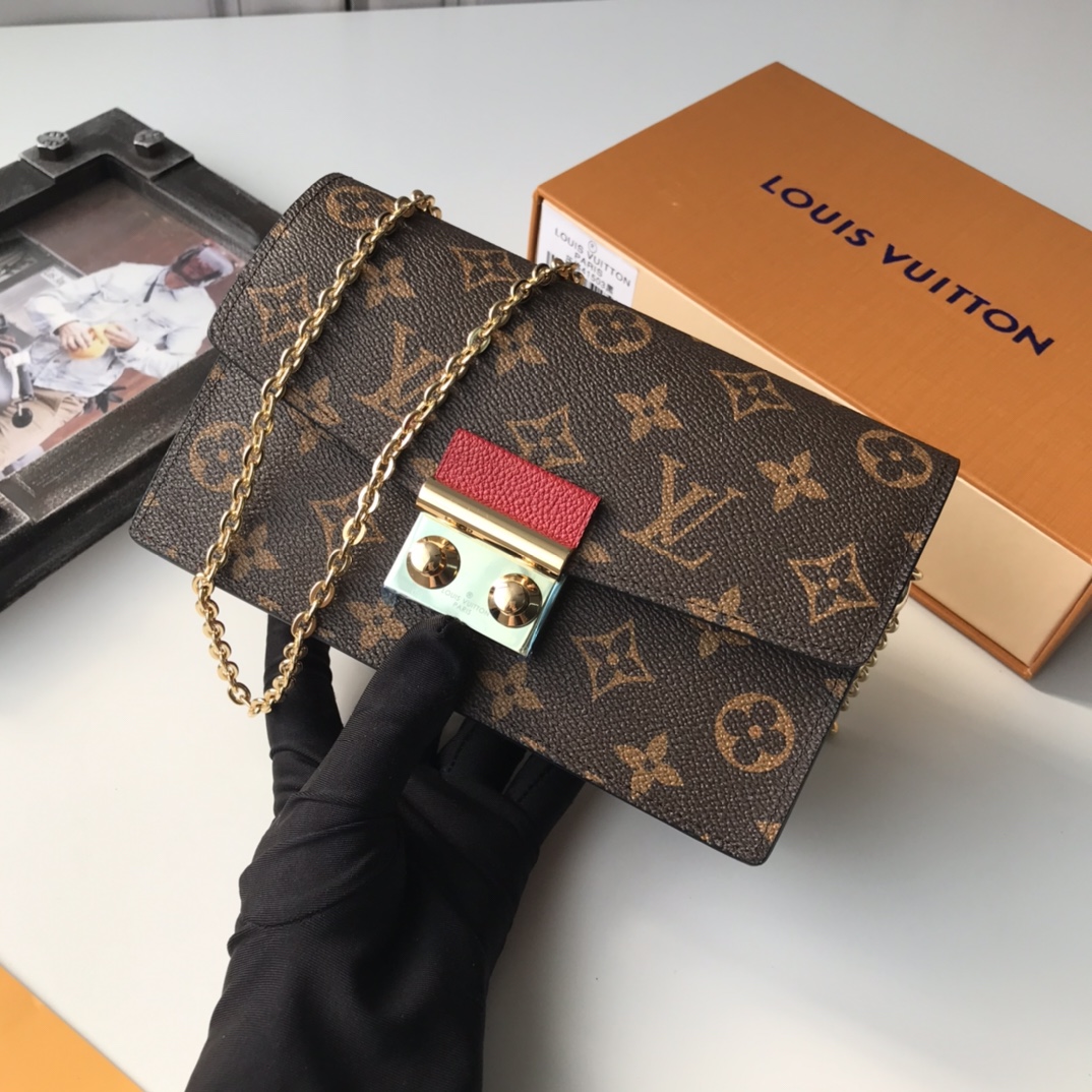 Designer Monogram  Wallet Brown Monogram Canvas Elysee - Bag - Gorchic - $101.99