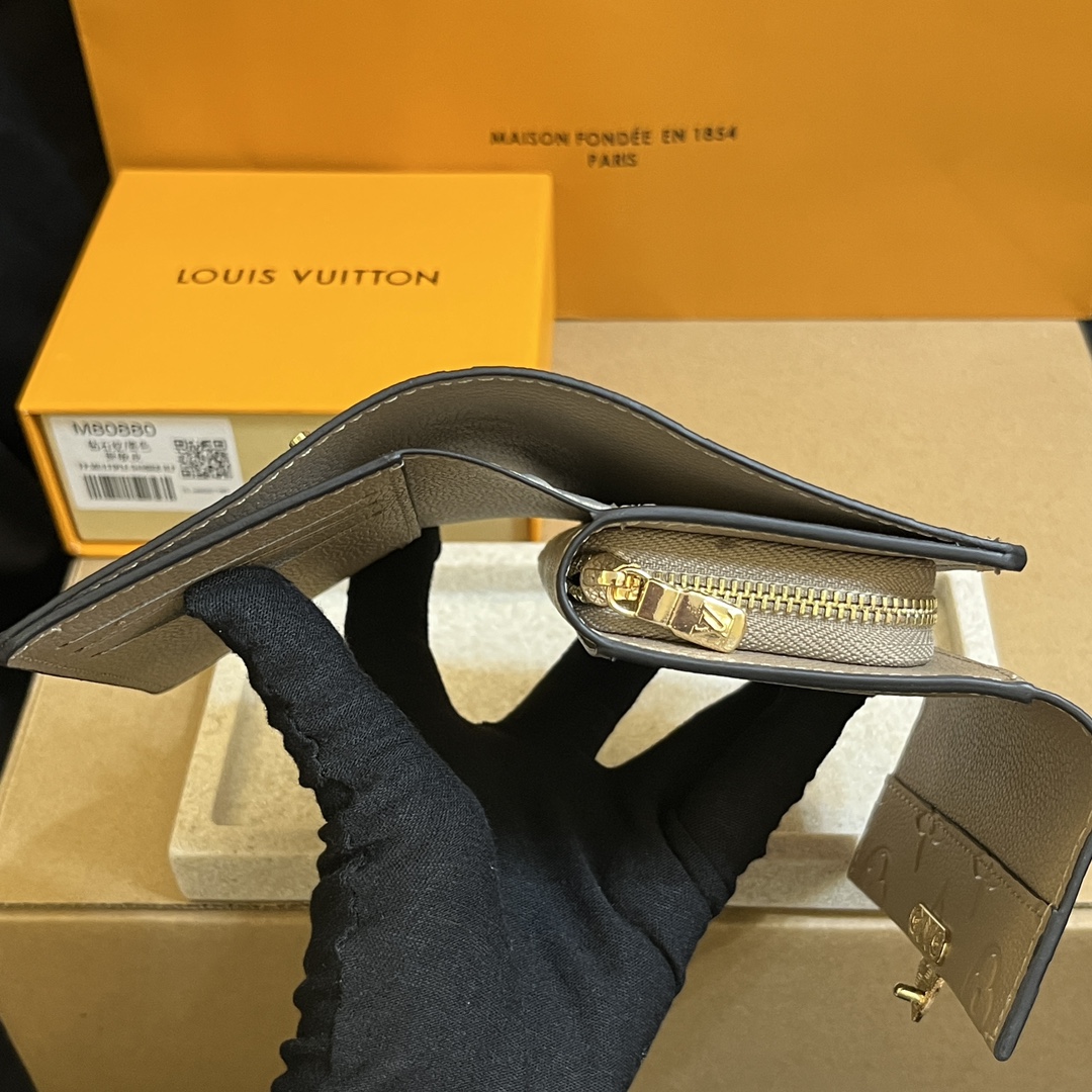 Designer Monogram  Métis Monogram Empreinte Wallet-Elephant Gray Wallet - Gorchic - $55.99