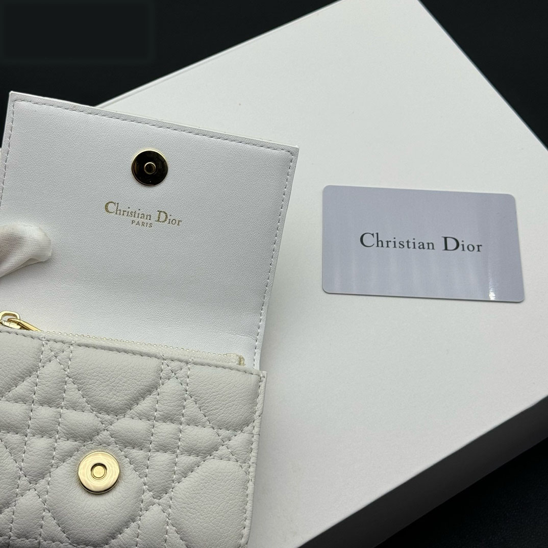 D Inspired Caro Montaigne Glycine Wallet-White Leather Wallet - Gorchic - $55.99