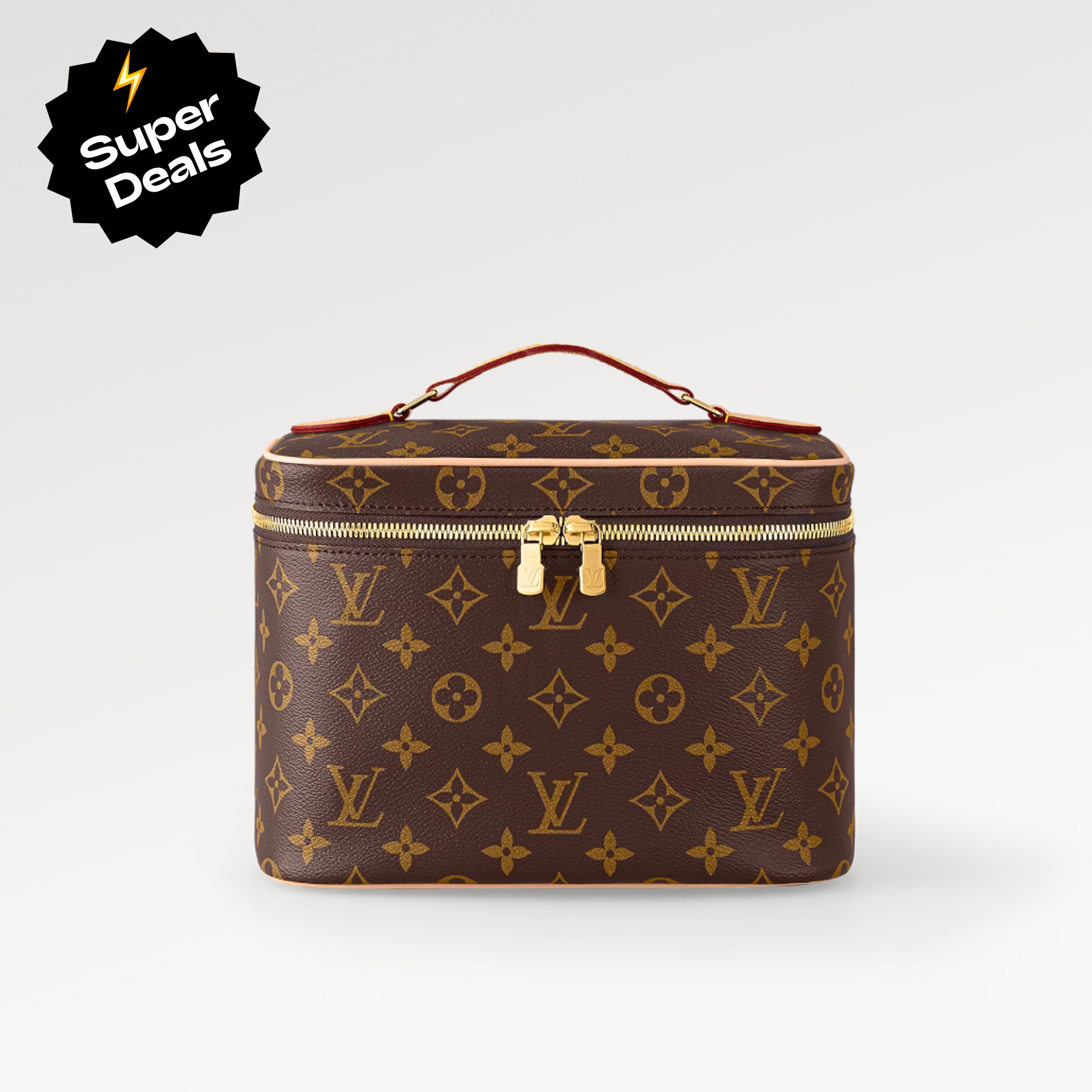 Designer Monogram Monogram Nice BB Brown - Bag - Gorchic - $132.99