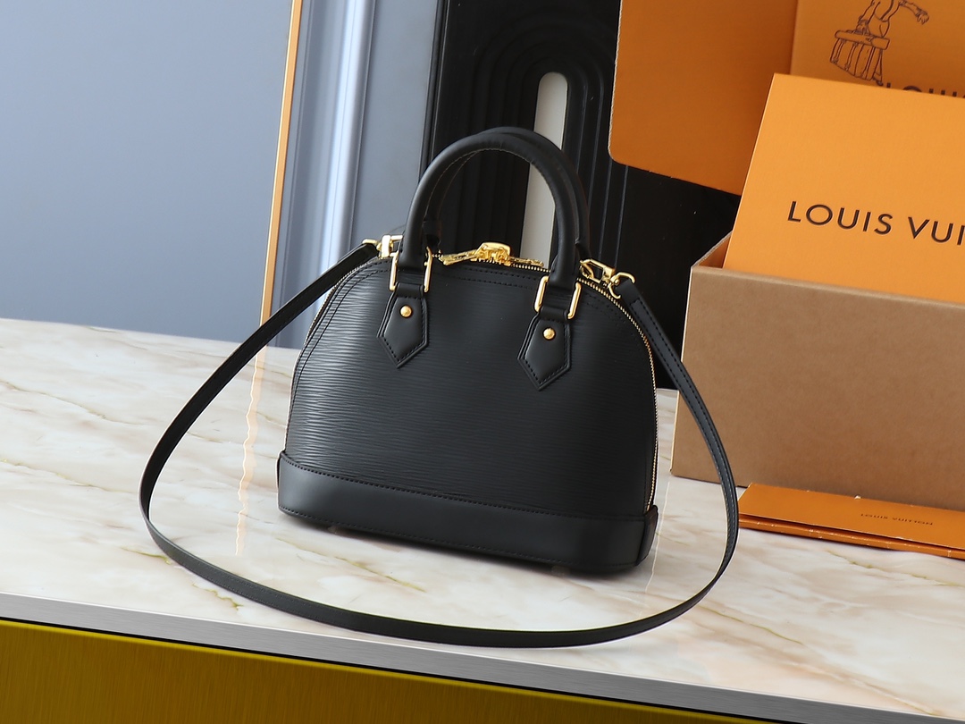 Designer Monogram x Murakami  x TM Alma BB Epi Black Bag - Gorchic - $138.99