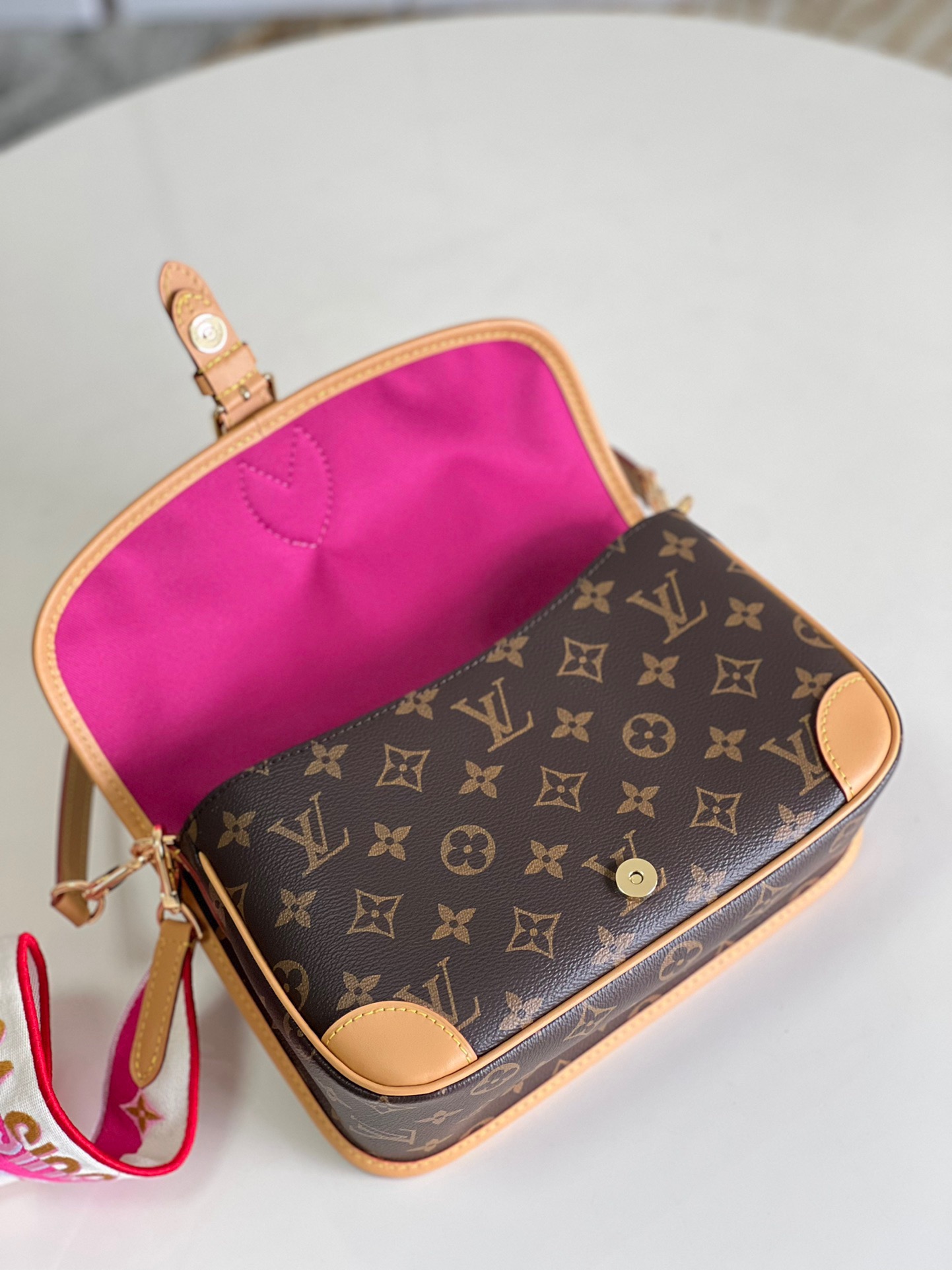 Designer Monogram  Diane NM Handbag Monogram Canvas - Bag - Gorchic - $124.99