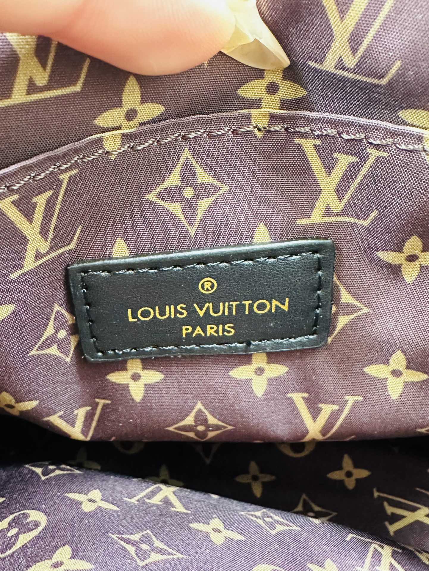 Designer Monogram Sunset Black Woolen Leather Bag - Gorchic - $128.99