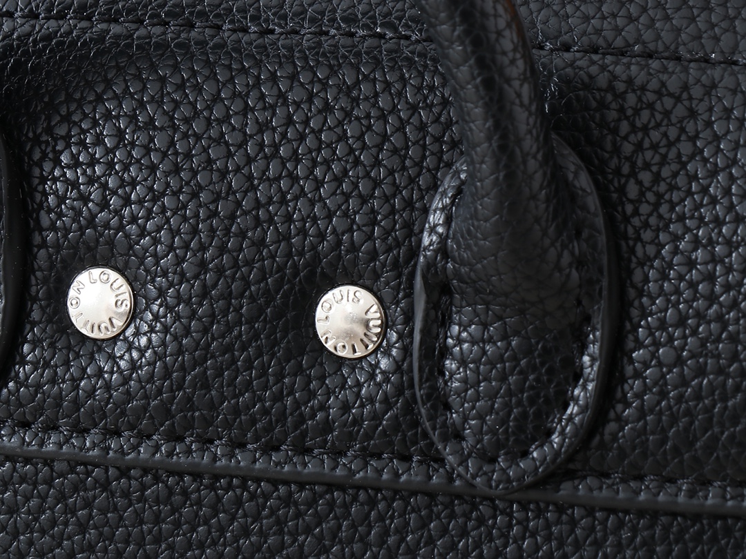 Designer Monogram Steamer Crossbody Black  Autres Cuirs Bag - Gorchic - $117.99