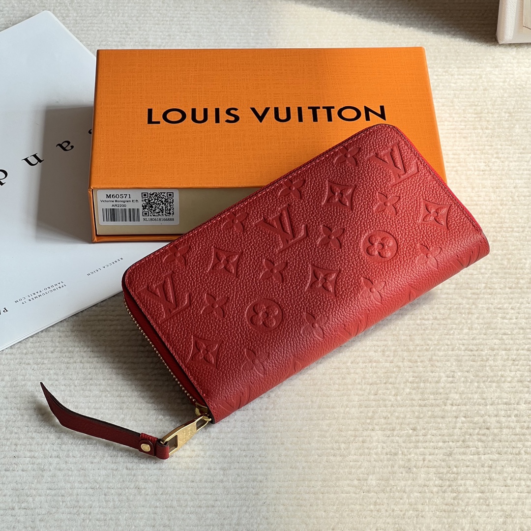 Designer Monogram Wallet Authentic Monogram Vernis Long Trifold Wallet - Bag - Gorchic - $60.99