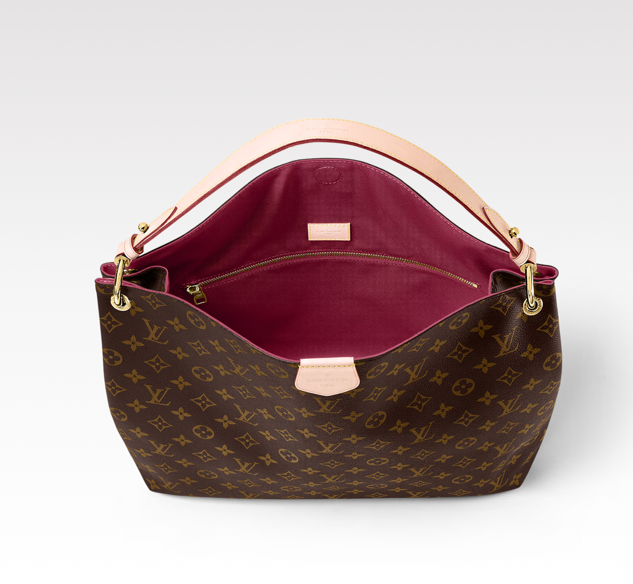 Designer Monogram Graceful PM Monogram Canvas Shoulder Bag - Gorchic - $116.99