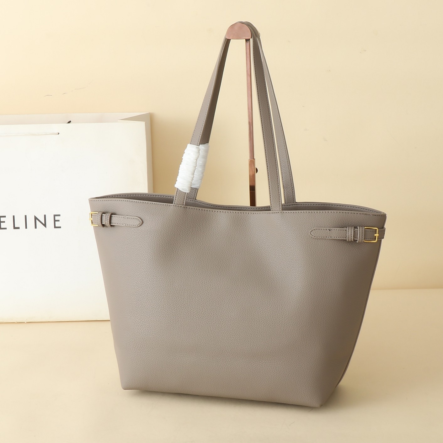 CL Cabas Aniais Tote bag Grey - Bag - Gorchic - $146.99
