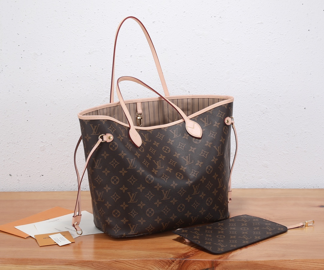 Designer Monogram Neverfull MM Classic Bag - Gorchic - $110.99