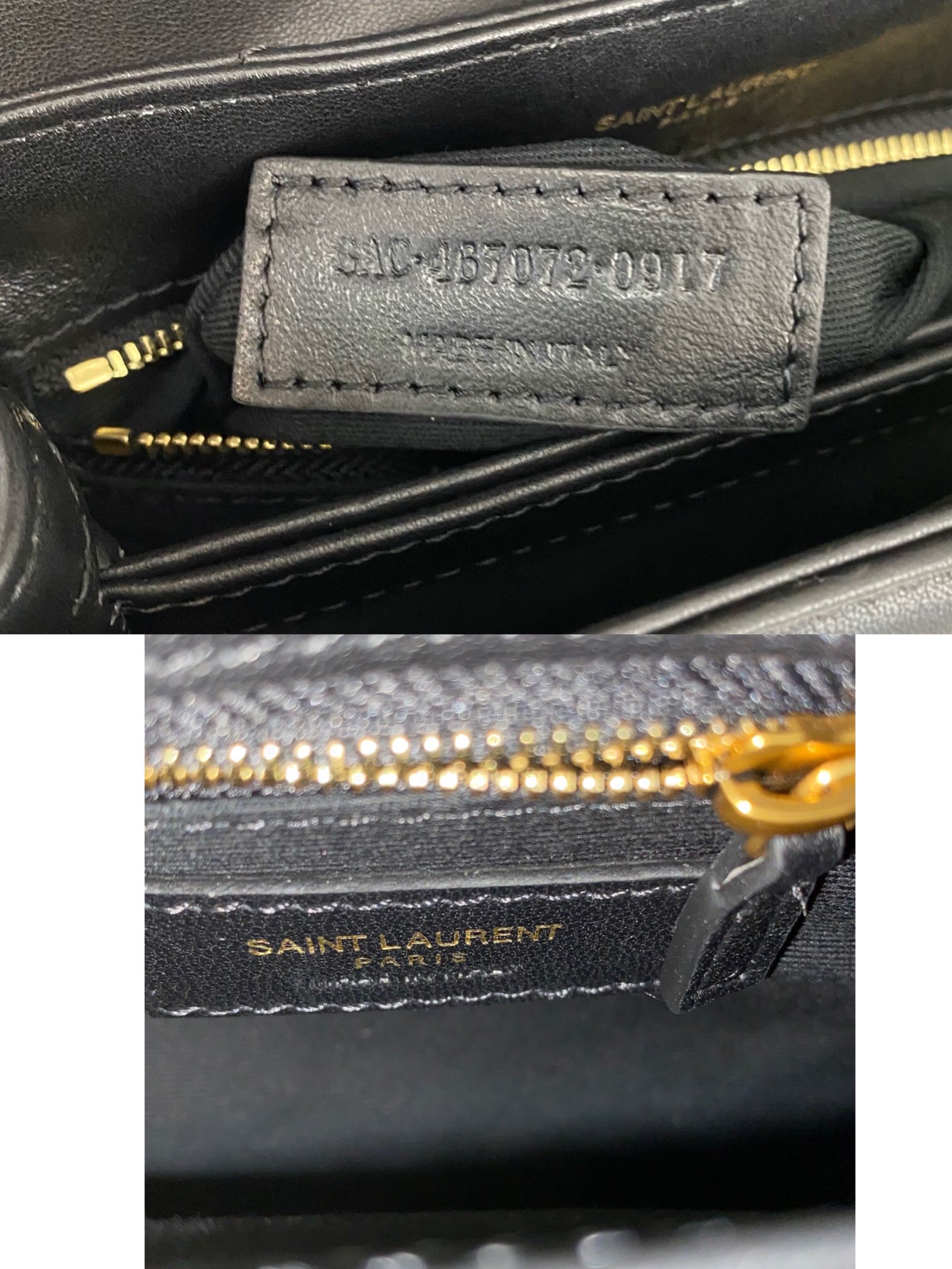 Lady Designer Loulou Toy quilted leather shoulder bag black - Bag - Gorchic - $114.99