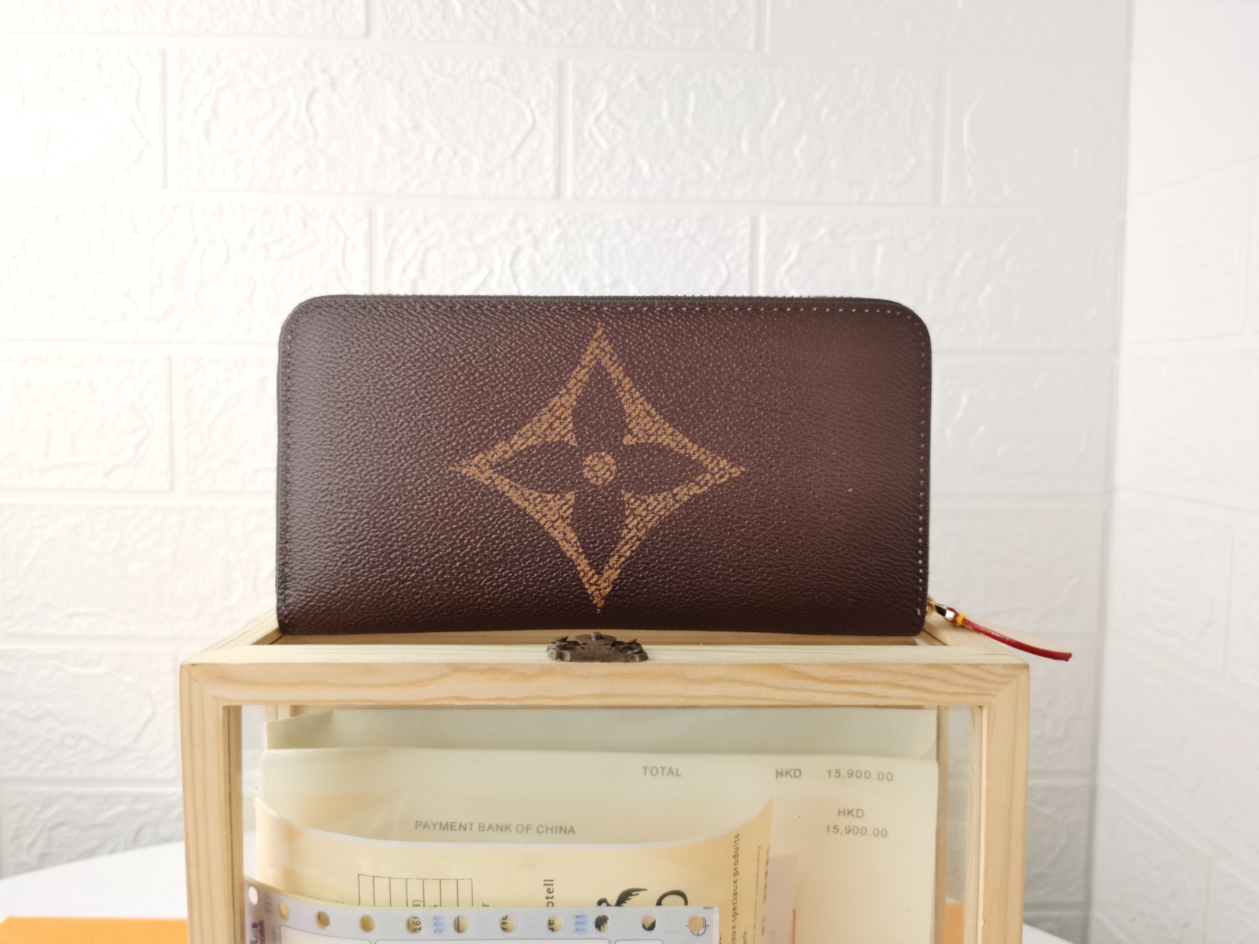 Designer Monogram Wallet - Gorchic - $66.99