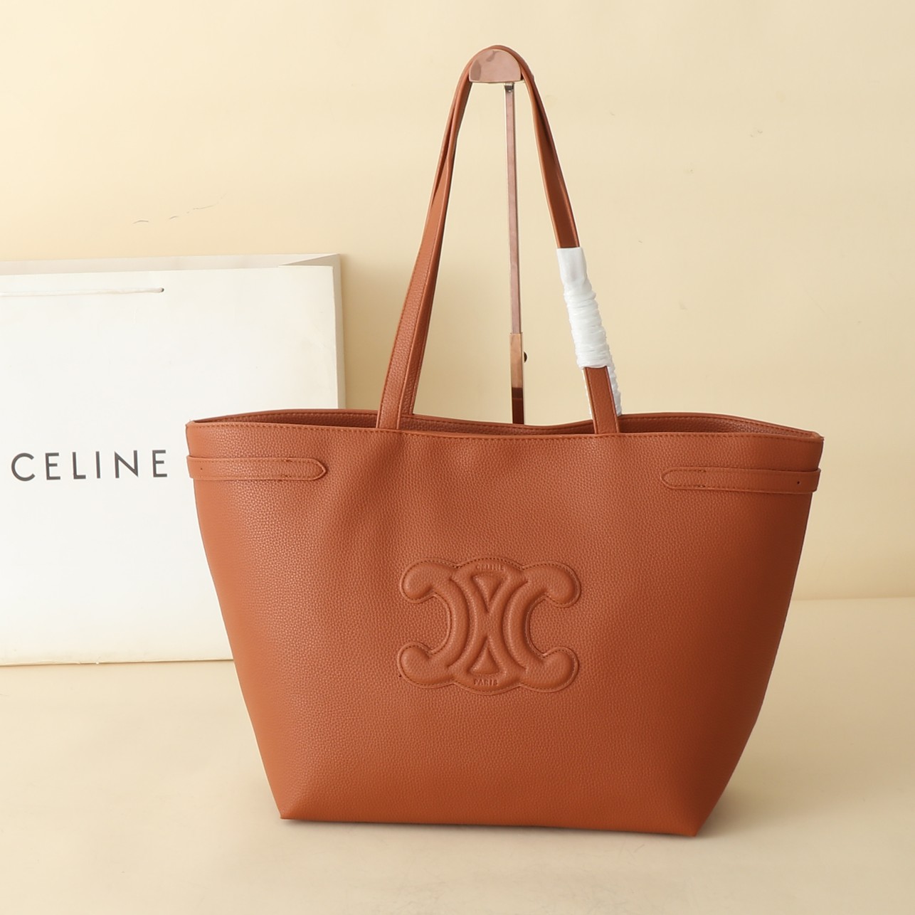 CL Cabas Aniais Tote bag Brown - Bag - Gorchic - $120.99