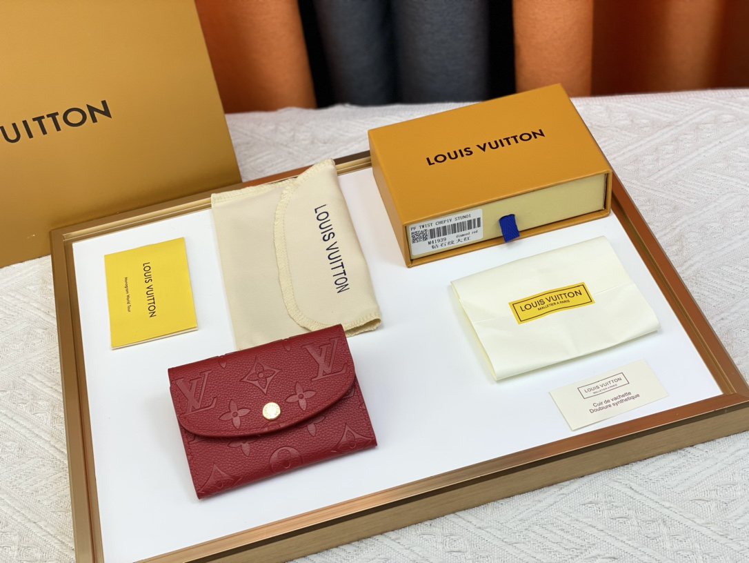 Designer Monogram Wallet Rosalie Coin Purse - Bag - Gorchic - $61.99