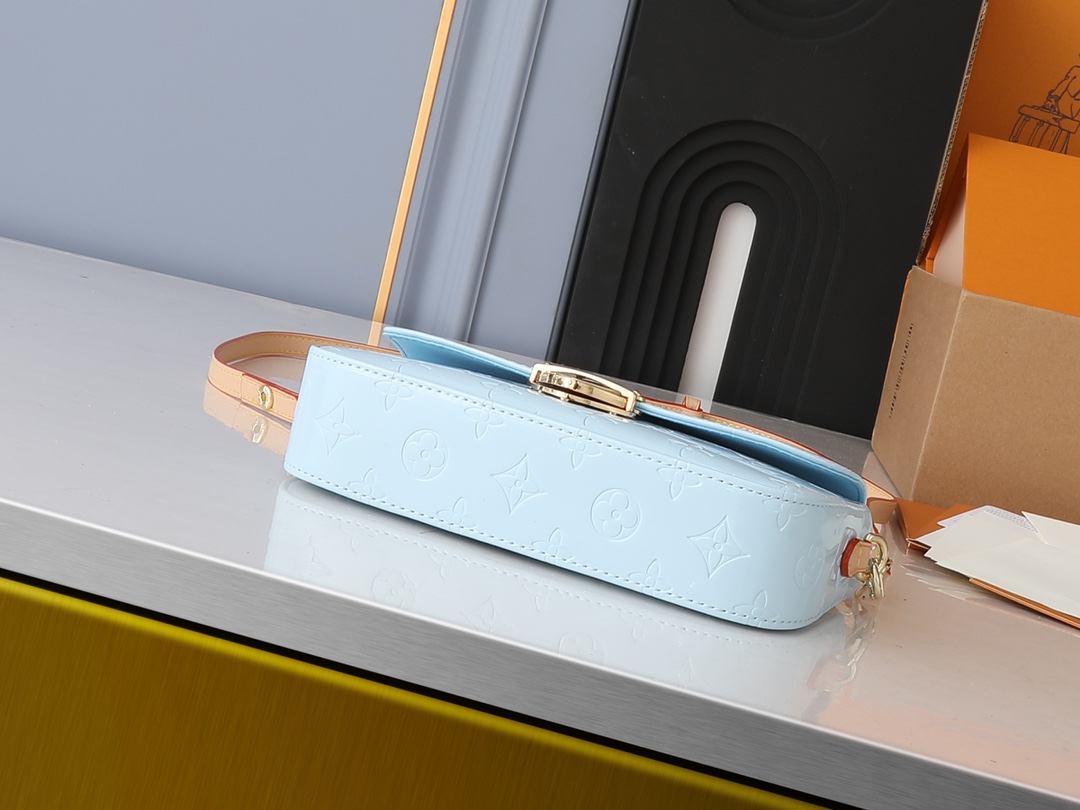 Designer Monogram Malibu Pochette Blue - Bag - Gorchic - $121.99