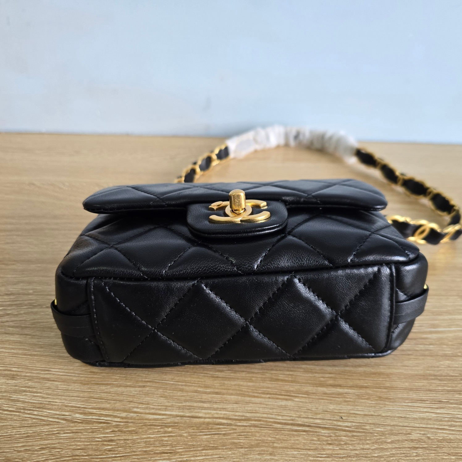 CC Inspired New 24K Small Underarm Bag - Black Bag - Gorchic - $136.99