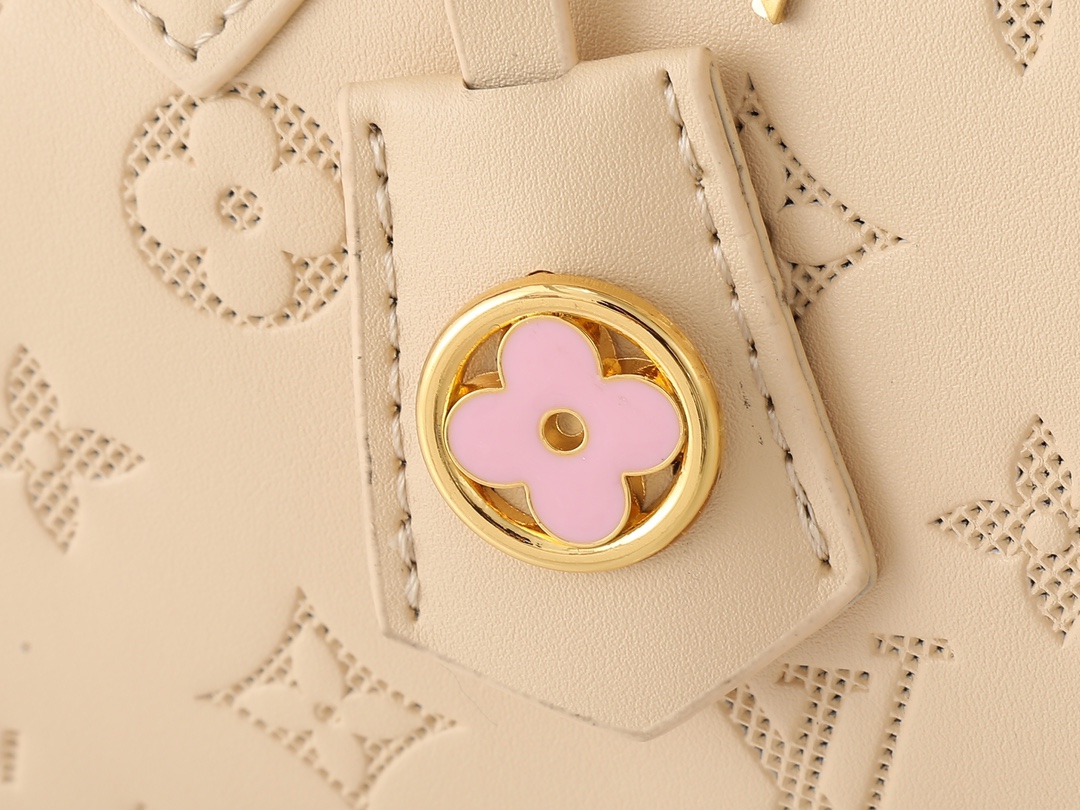 Nano Speedy Monogram Empreinte Leather-Beige - Bag - Gorchic - $123.99