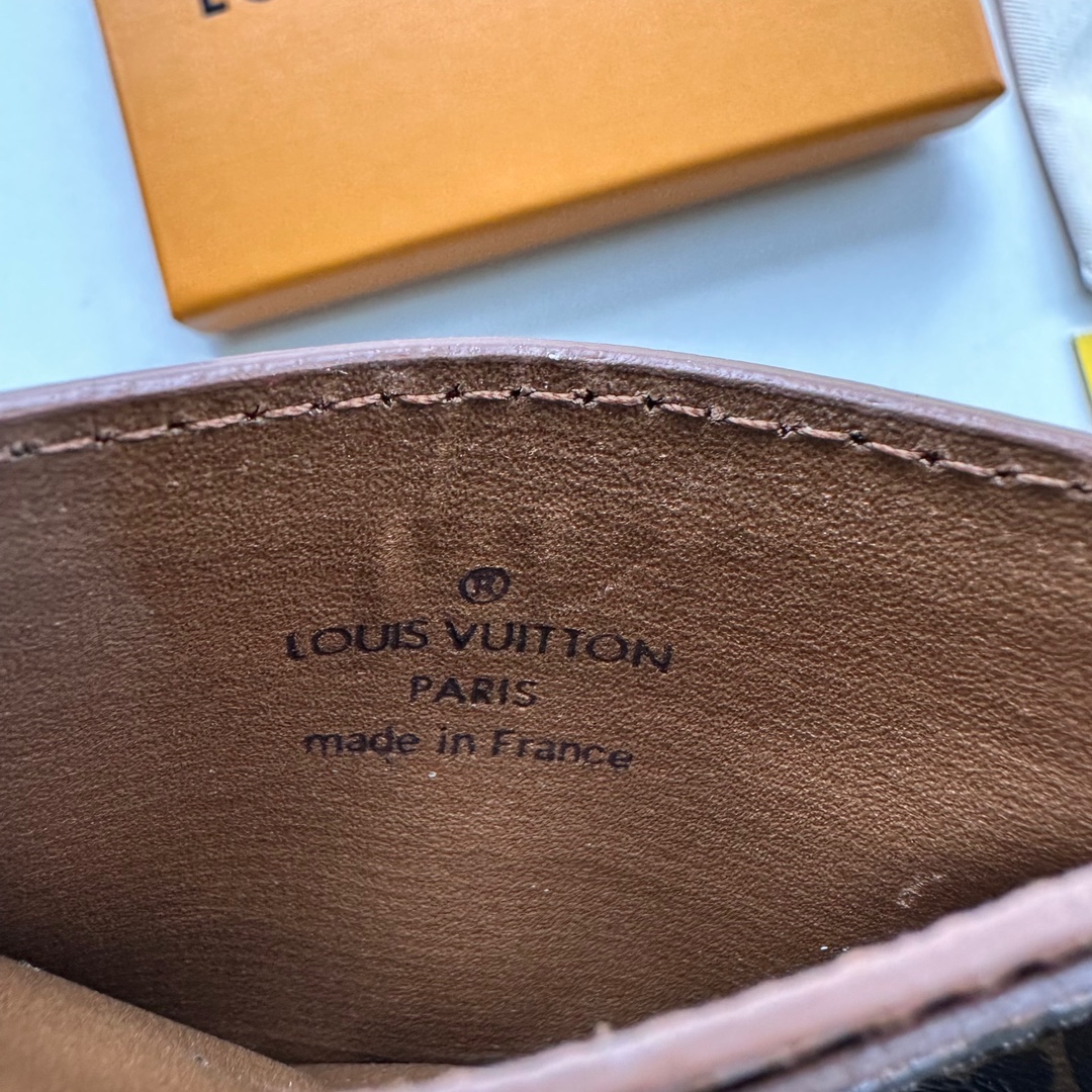 Designer Monogram Double Card Holder Brown Monogram Wallet ﻿ - Gorchic - $35.99