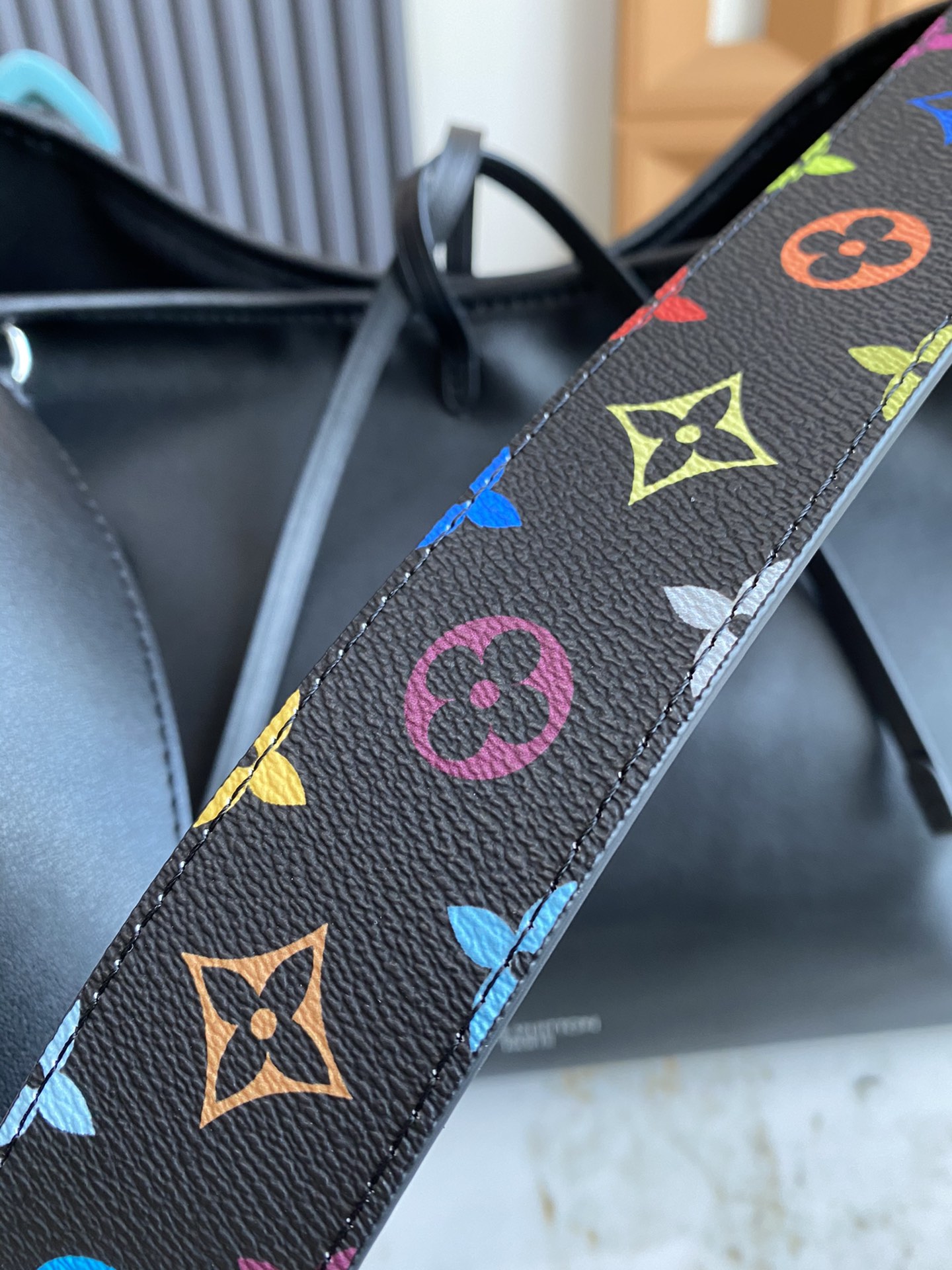 Designer Monogram x Murakami  x TM CarryAll Vibe MM Bag - Gorchic - $124.99