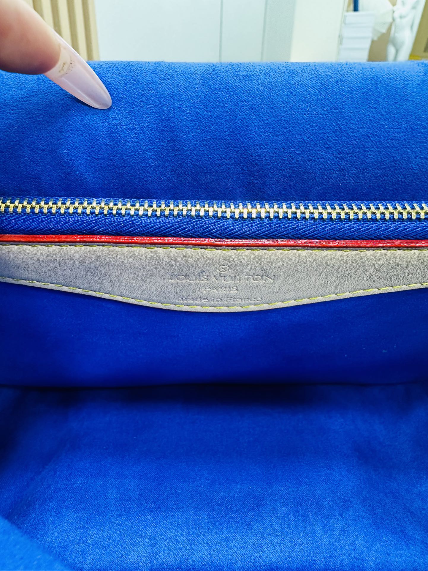 Designer Monogram  Diane NM Handbag Monogram Canvas - Denim - Bag - Gorchic - $131.99