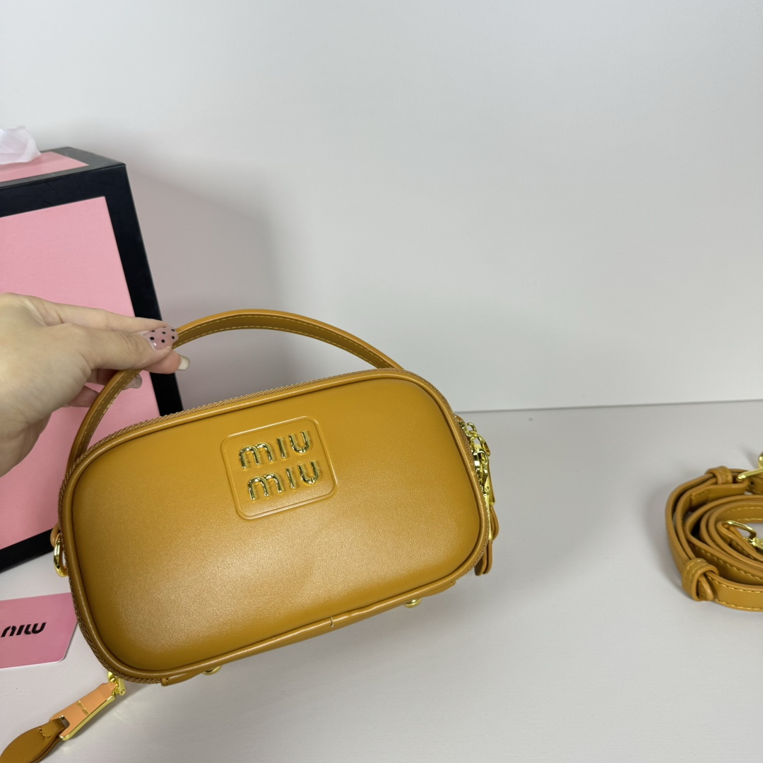 MU Leather Shoulder Bag - Gorchic - $109.99