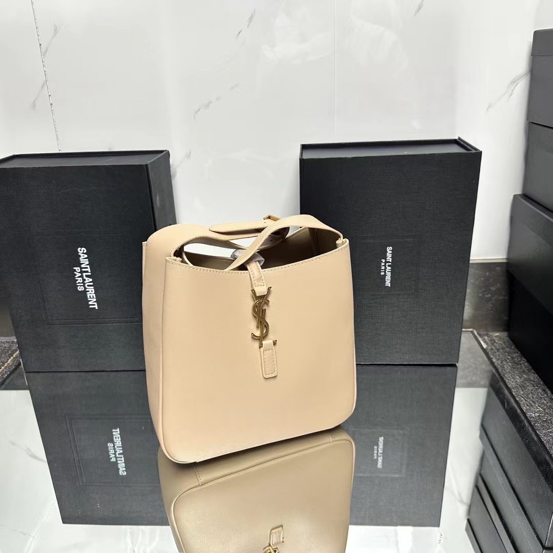 Lady Designer Supple Small leather shoulder bag-Beige - Bag - Gorchic - $146.99