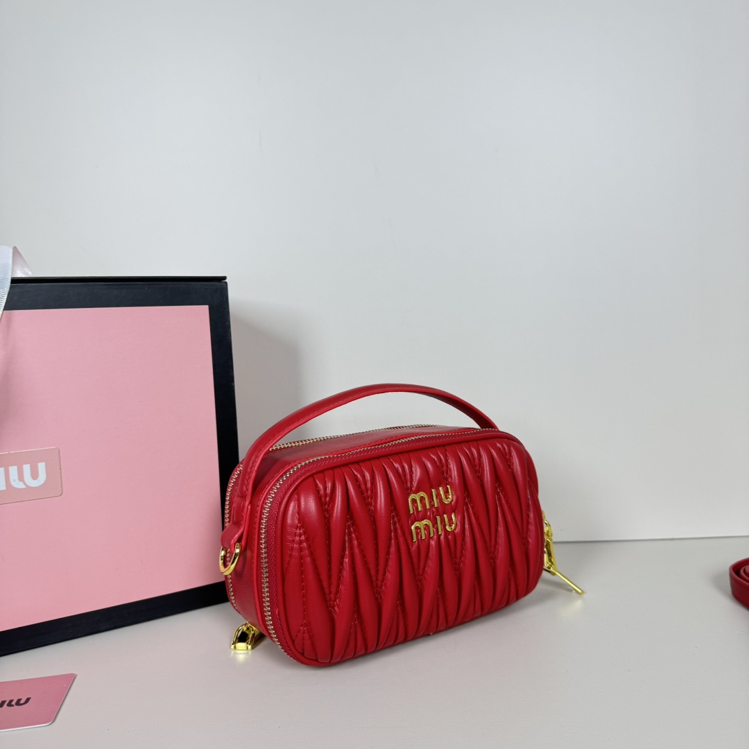 MU Logo Patch Zipped Clutch Bag - Gorchic - $100.99