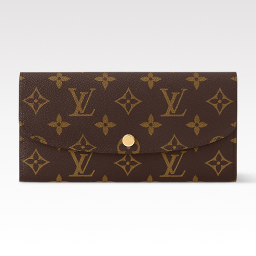 Designer Monogram Portefeuille Sarah Long Wallet - Gorchic - $44.99