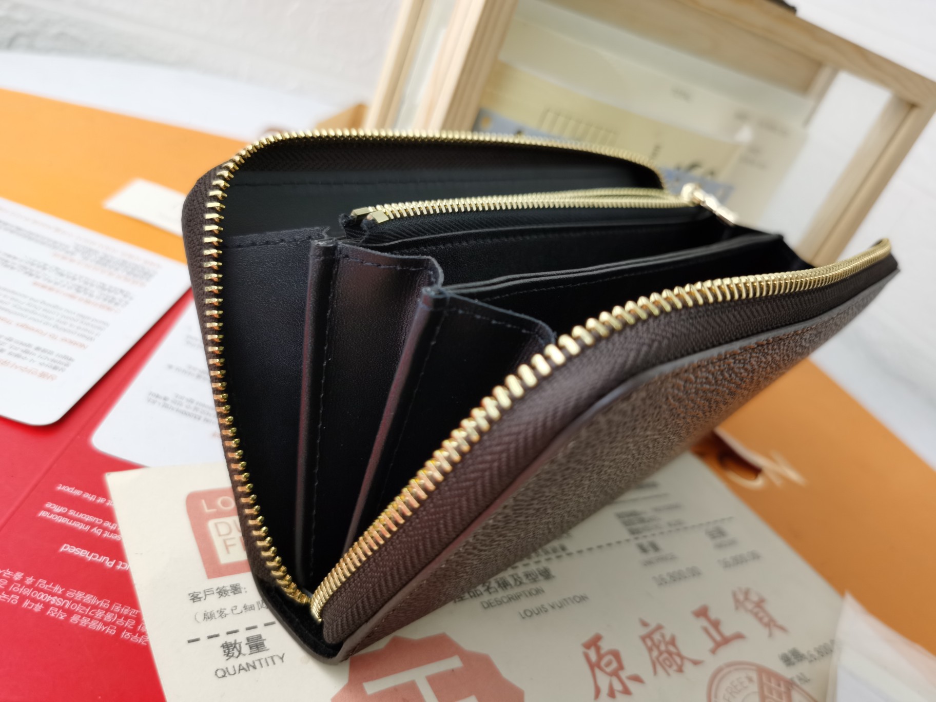 Designer Monogram  Wallet - Gorchic - $66.99