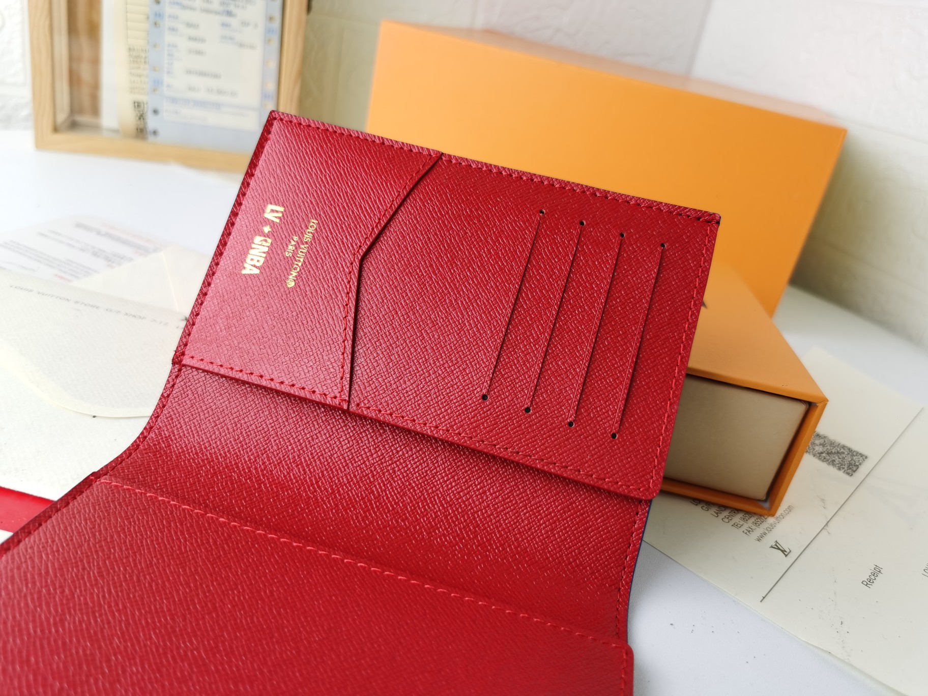 Designer Monogram Bag  x NBA Virgil Abloh Pocket Organizer Wallet - Gorchic - $60.99