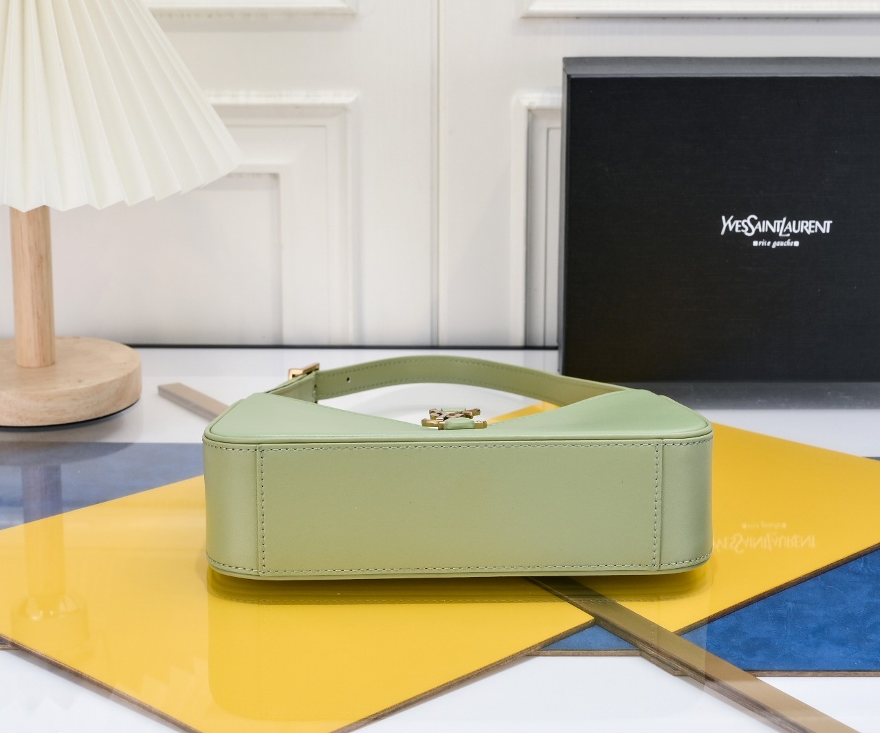 Lady Designer Fashion Le 5 à 7 Hobo Bag Leather-Green - Bag - Gorchic - $121.99