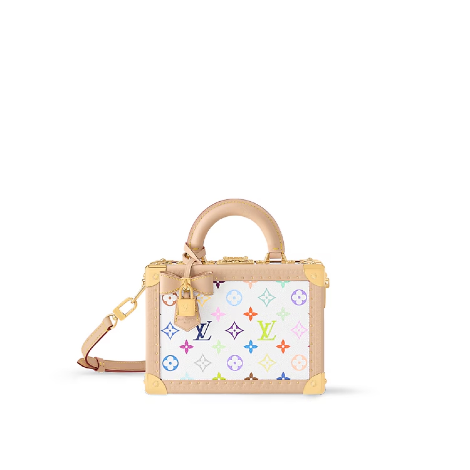 Designer Monogram x Murakami  x TM Petite Valise Other Monogram Canvas Bag - Gorchic - $237.99