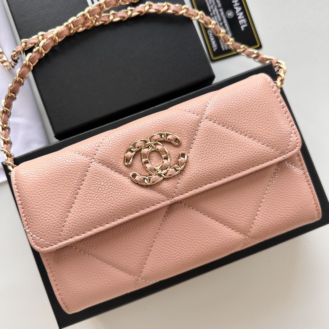 CC Inspired Chain Shoulder Crossbody Small Bag - Pink Bag - Gorchic - $109.99