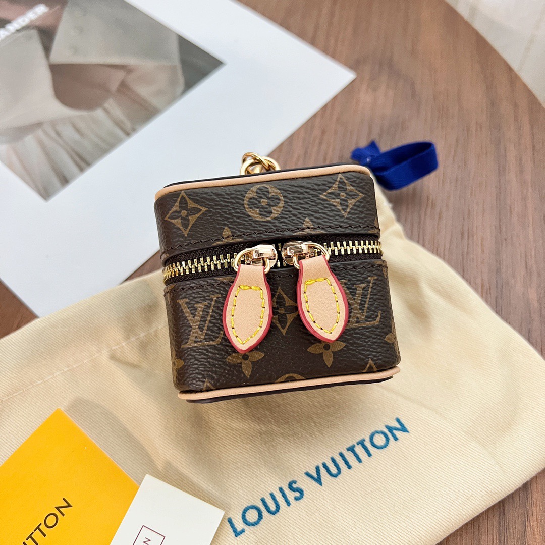 Designer Monogram Micro Vanity Bag Earphone Case Multiple Color - Bag - Gorchic - $91.99