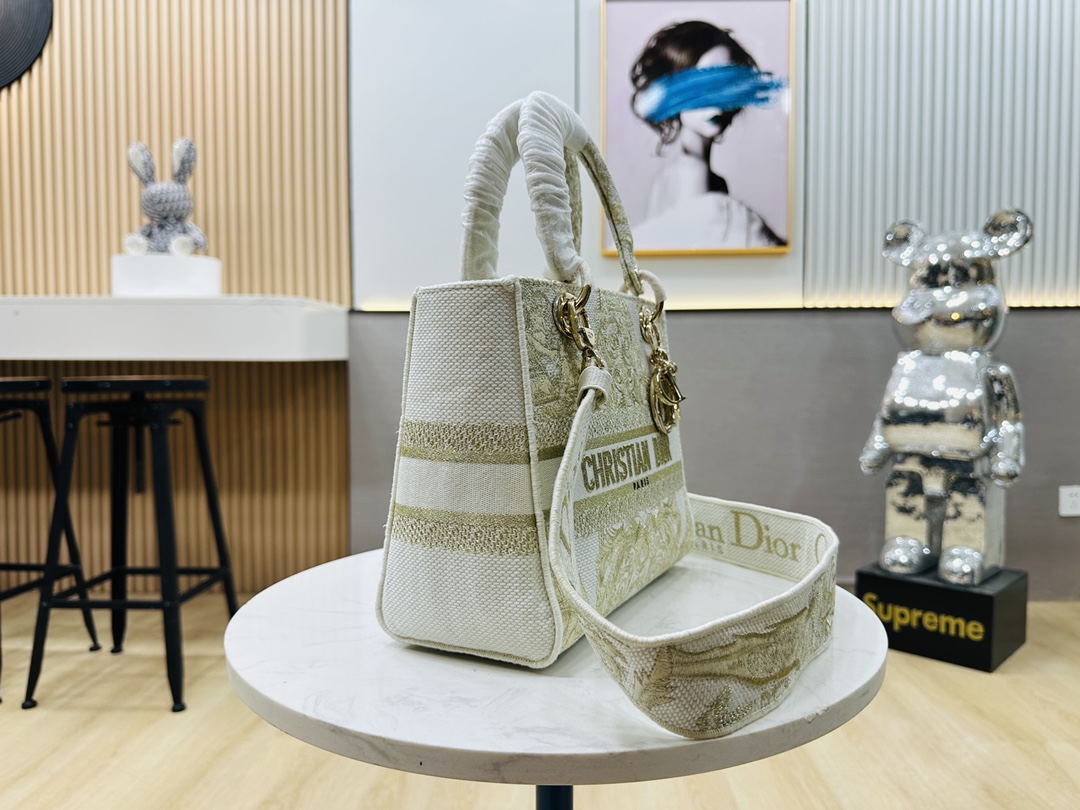 [TOP] D Inspired Medium Lady D Inspired Bag - Gorchic - $213.99