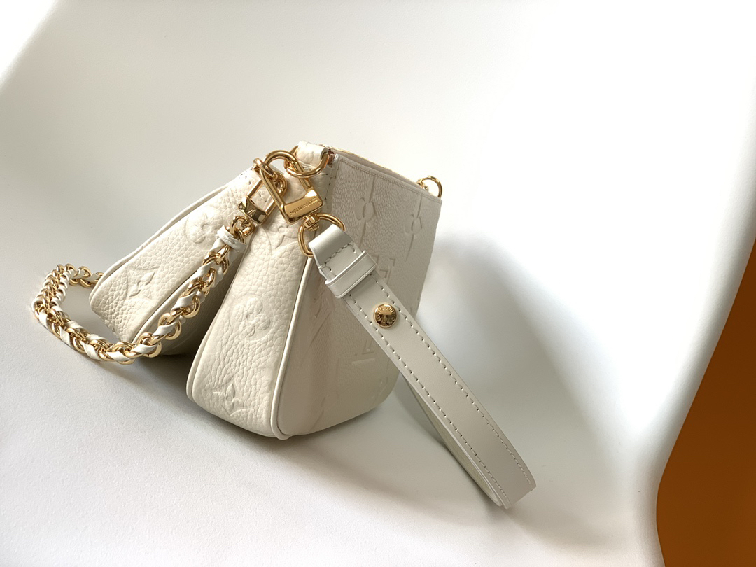 Designer Monogram Multi Pochette Accessoires Crossbody White Bag - Gorchic - $108.99