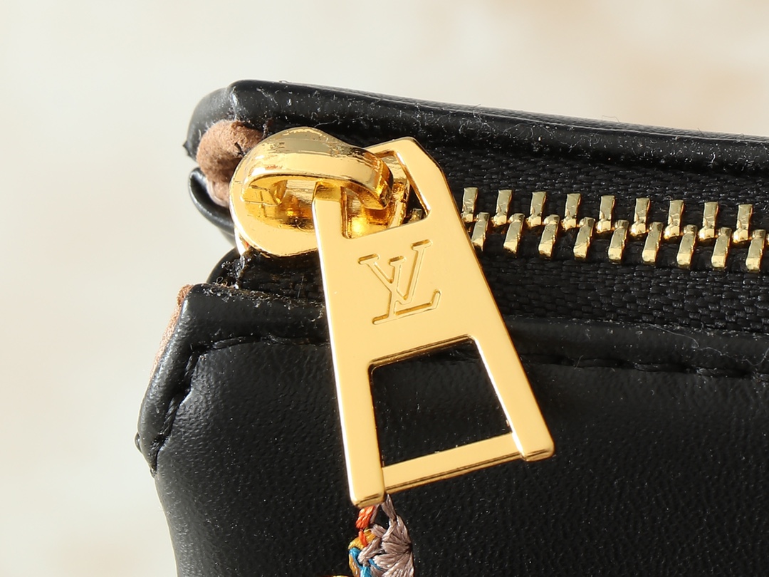 Designer Monogram Coussin Black Flower Small Handbag - Gorchic - $135.99